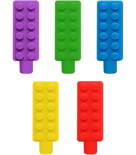 Amazon.co.jp: XINSHEYE 鉛筆ホルダー 3色セット 自閉症 おもちゃ 読書